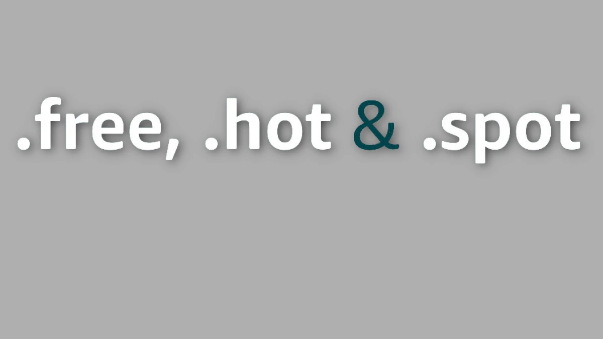 Amazon Registry анонсировала запуск трех новых доменных зон: .free, .hot и .spot