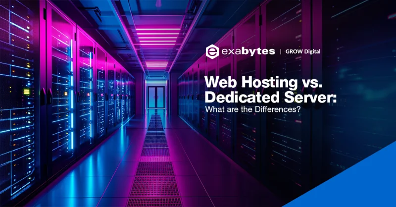 Web Hosting vs. Dedicated Server: What are the Differences?