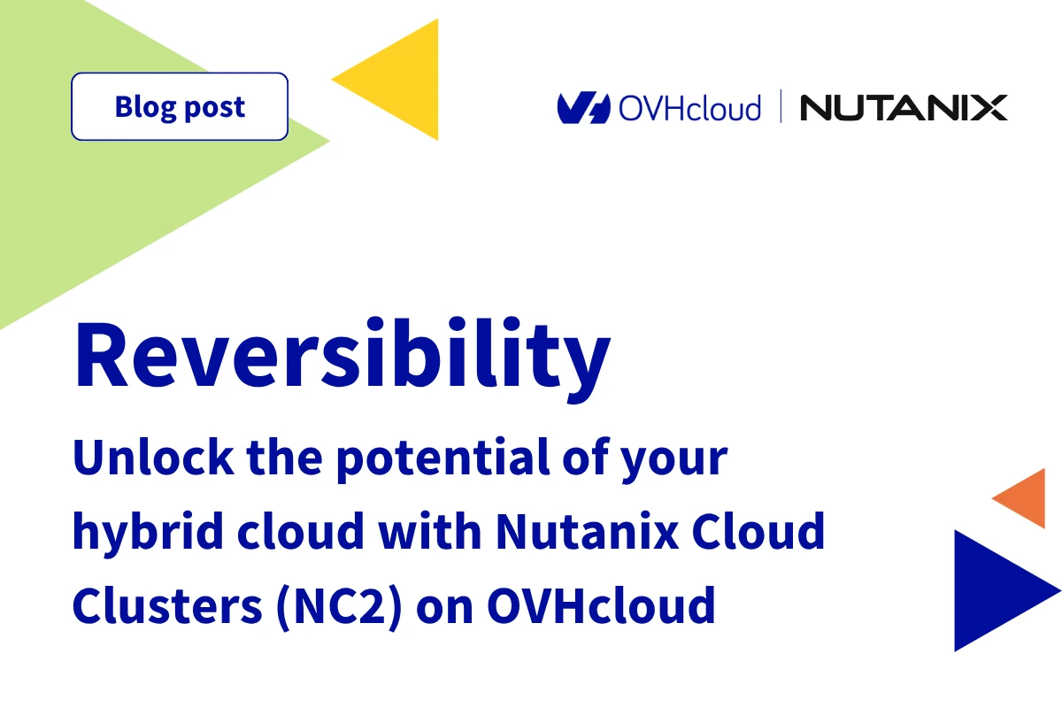 Контроль над облаком: как обратимость данных в NC2 на OVHcloud раскрывает потенциал гибридной инфраструктуры