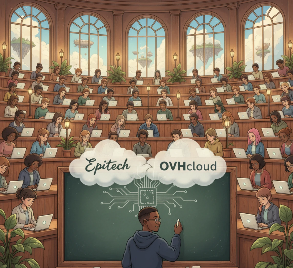OVHcloud и Epitech: вместе строим цифровое будущее